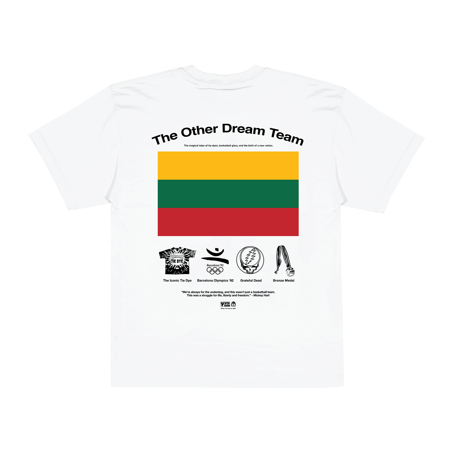 Pass The Peas - Grateful Lithuanian Tshirt