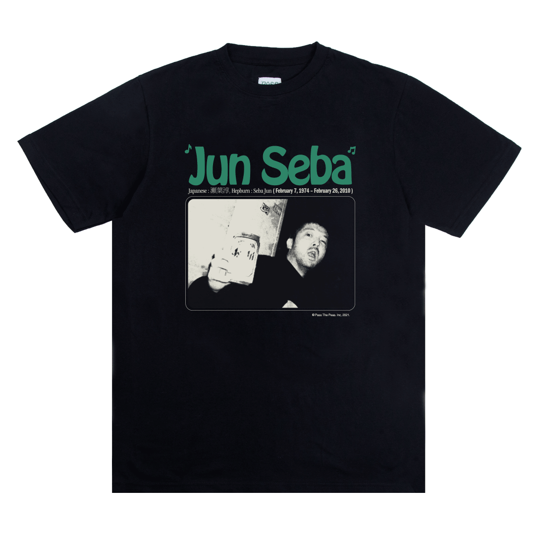 Jun Seba Black Tshirt – Pass The Peas