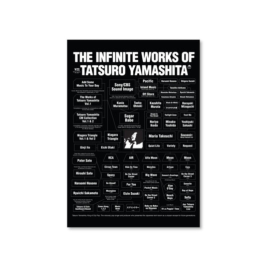 Infinite Works of Tatsuro Yamashita Black Prints
