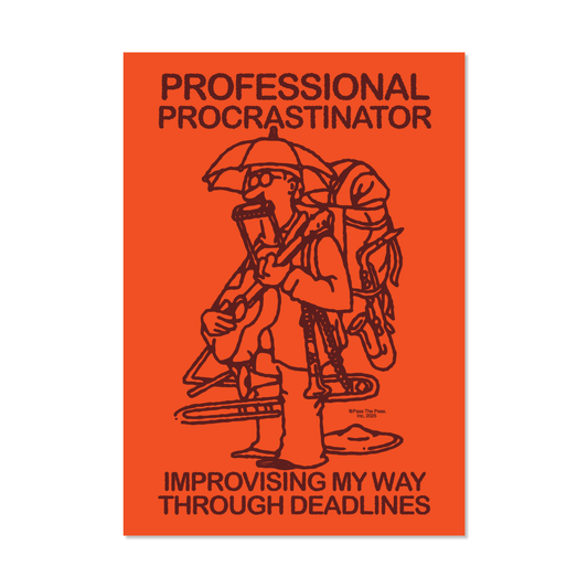 Pass The Peas Procrastinator II Prints