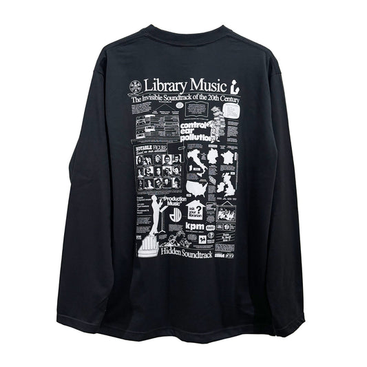 Pass The Peas Library Music Long Sleeve T-Shirt