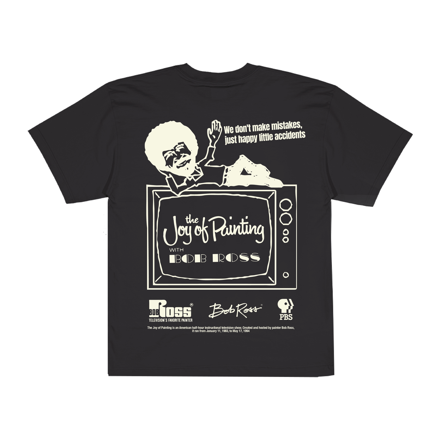 Pass The Peas Bob Ross Tshirt